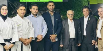 ارتقای تاریخی شیهان حسین ابراهیمی و شیهان یاسمن مصطفی‌لو در مراسم باشکوه مجموعه ورزشی آسمین